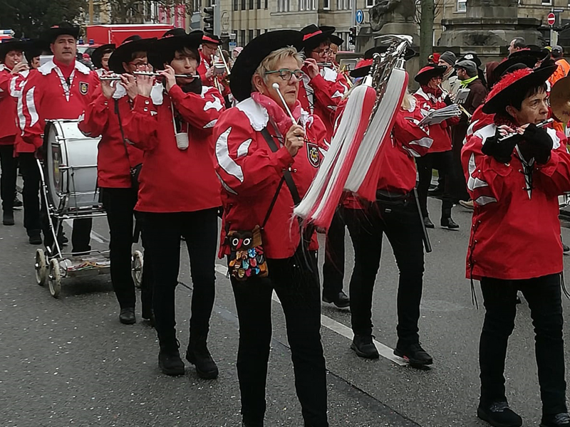 Rosenmontag in Koblenz 2020