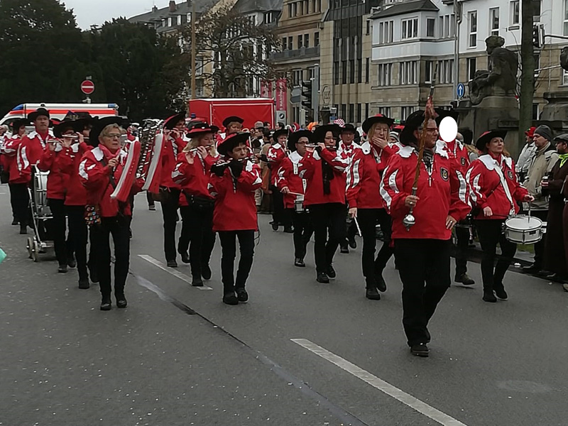 Rosenmontag in Koblenz 2020