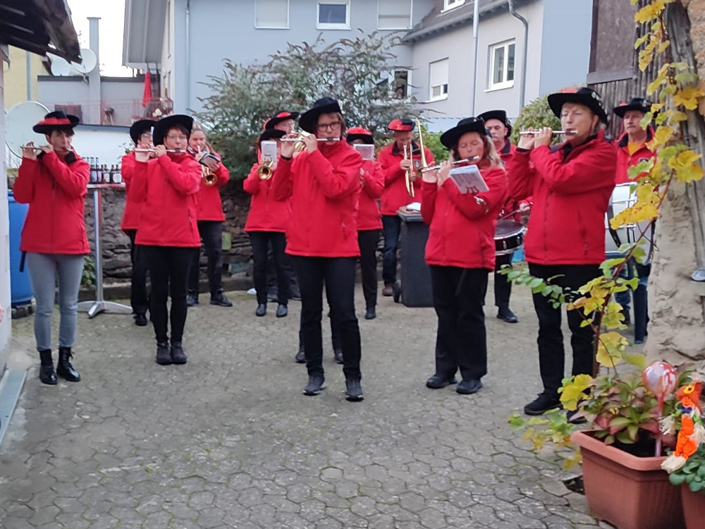 Ständchen zum 18. Geburtstag